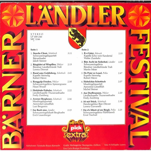 CD Bärner Ländler Festival - diverse - 1981
