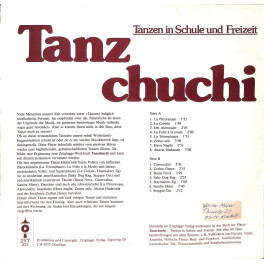 CD Tanzchuchi - Tanzen in Schule und Freizeit