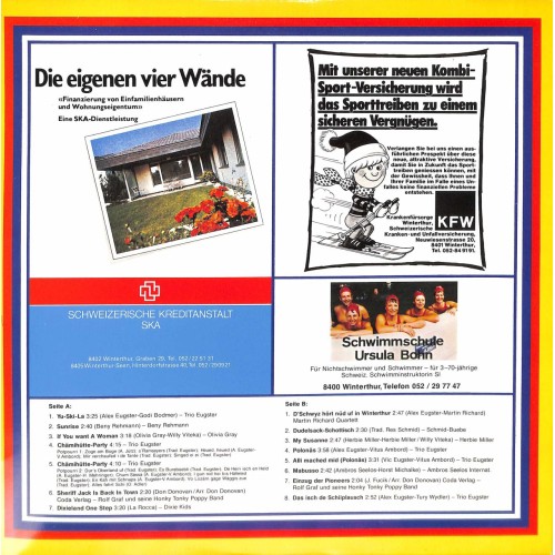 CD D'Schwyz hört nid uf in Winterthur - Jugendskilager Lenk - 1978