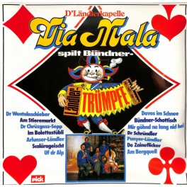 CD D'Ländlerkapelle Via Mala spilt Bündner-Ländler-Trümpf