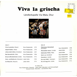 CD LK Via Mala - Viva la Grischa