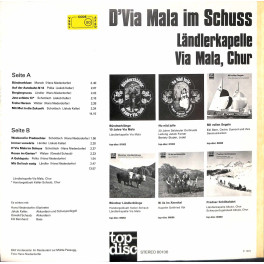 CD LK Via Mala Chur - D'Via Mala im Schuss - 1975