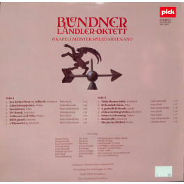CD Bündner Laendler-Oktett - 8 Kapellmeister spiled mitenand
