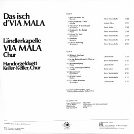 CD Das isch d'Via Mala - mit HD Keller-Keller Chur 