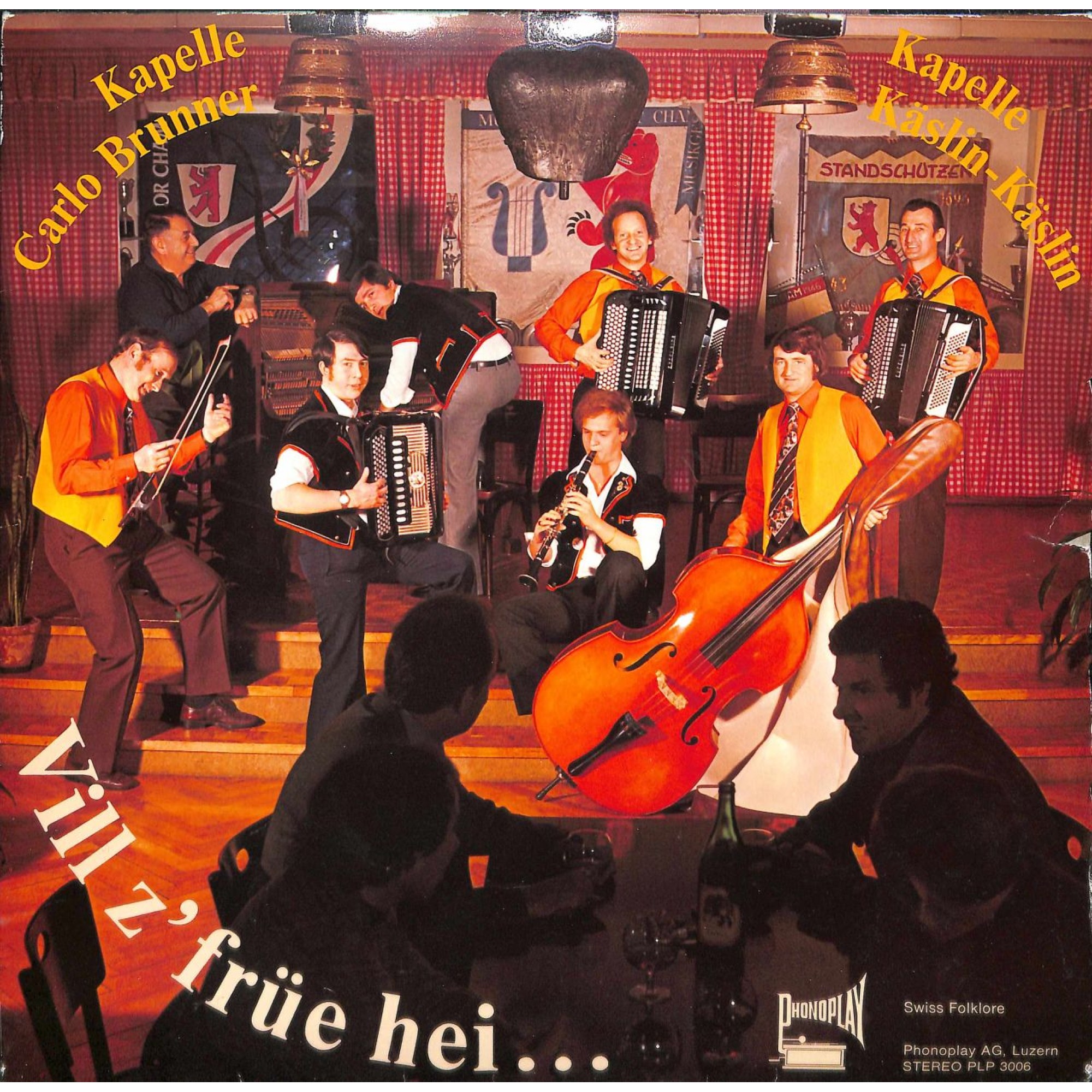 CD Vill z'früe hei.. - Kapelle Carlo Brunner, Kapelle Käslin-Käslin CD Vill z'früe hei.. - Kapelle Carlo Brunner, Kapelle Käslin-Käslin