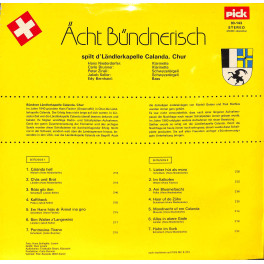 CD Ächt Bündnerisch spilt d'Ländlerkapelle Calanda, Chur
