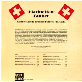 CD Klarinetten-Zauber - Ländlerkapelle Brunner-Dünner, Küsnacht - 1974