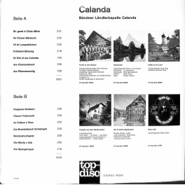 CD Calanda - Bünder Ländlerkapelle Calanda