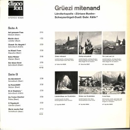 CD Grüezi mitenand - LK Zürisee-Buebe, SD Gebr. Kälin