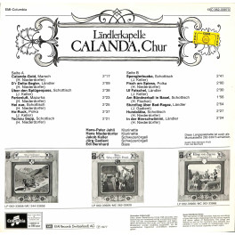 CD Ländlerkapelle Calanda, Chur - 1977