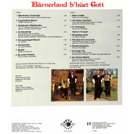 CD Jodler-Doppelquartett Pontonier-Fahrverein Worblaufen - Bärnerland b'hüet Gott
