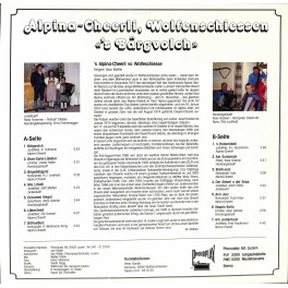 CD Alpina-Cheerli, Wolfenschiessen - 's Bärgvolch
