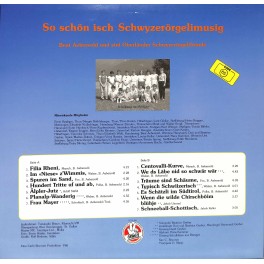 CD Beat Aebersold und sini Oberländer Schwyzerörgelifründe - So schön isch Schwyzerörgelimusig