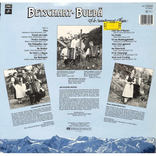 CD Betschart-Buebä - Uf dr Sunnäterrassä z'Illgau