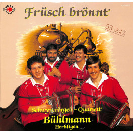 CD Schwyzerörgeli-Quartett Bühlmann Herbligen - Früsch brönnt