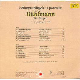 CD Schwyzerörgeli-Quartett Bühlmann Herbligen - Früsch brönnt