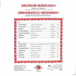 CD Jodlerklub Blüemlisalp und Ländlerkapelle Niesengruss - Fröhlich z'Muet