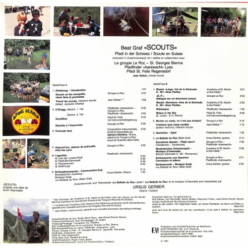 CD Beat Graf SCOUTS - Pfadi in der Schweiz - 1987