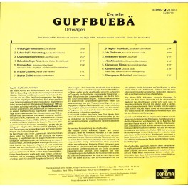 CD Kapelle Gupfbuebä Unterägeri - 1987