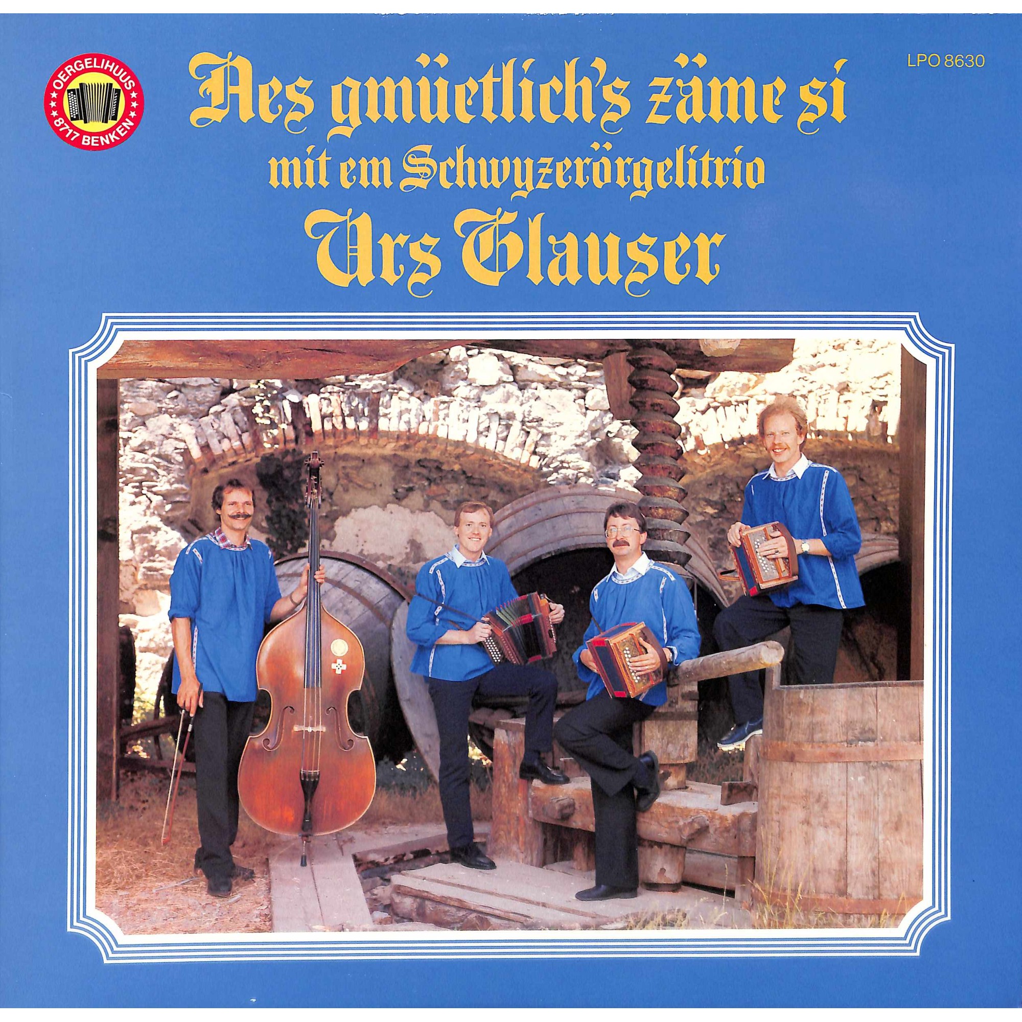 CD Äs gmüetlichs zäme si mit em Schwyzerörgelitrio Urs Glauser - 1986 CD Äs gmüetlichs zäme si mit em Schwyzerörgelitrio Urs Glauser - 1986