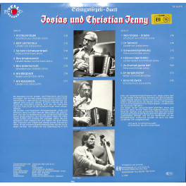 CD SD Josias und Christian Jenny - Lüpfigi Schwyzerörgeli-Musig us em Bünderland - 1986