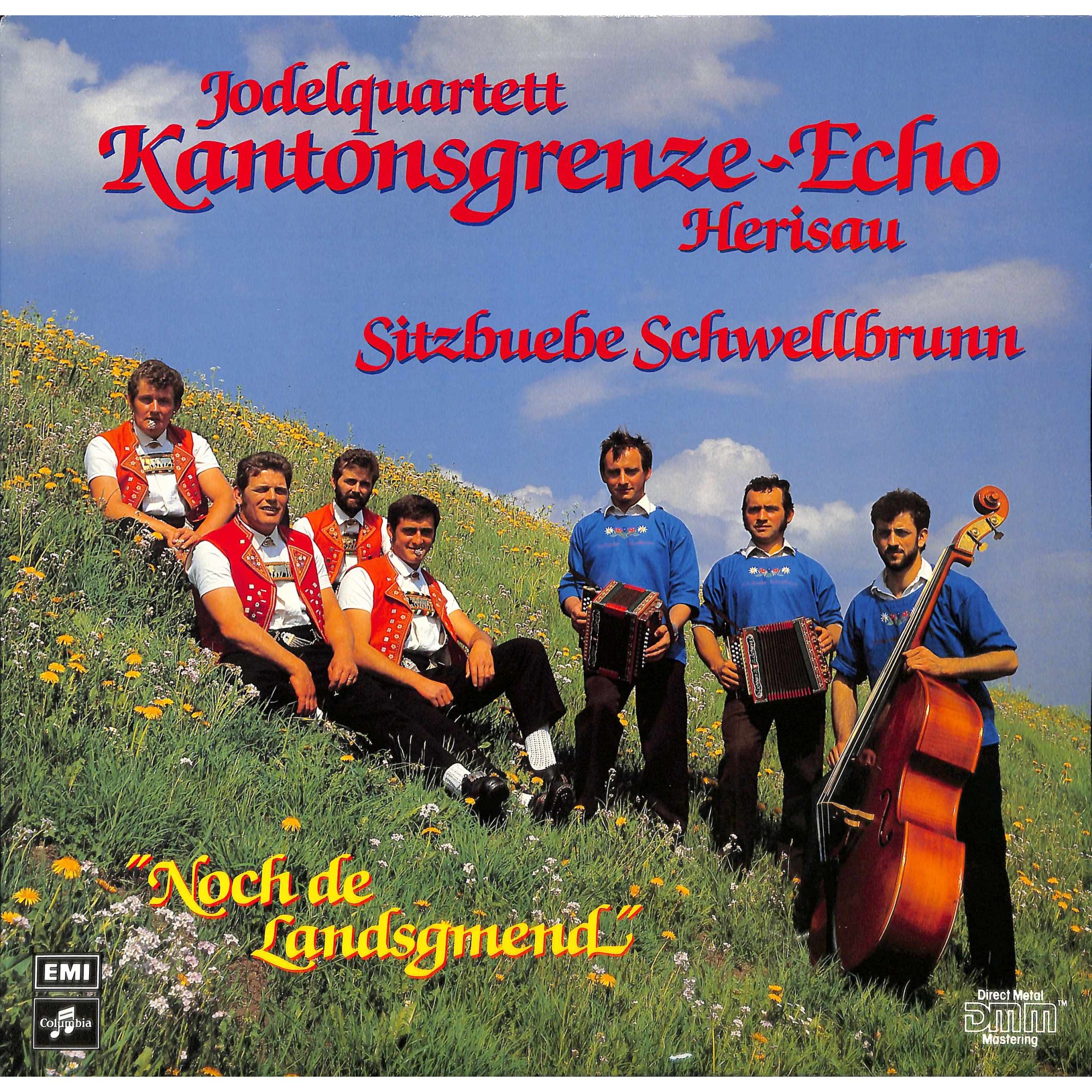 CD Jodelquartett Kantonsgrenze-Echo Herisau, Sitzbuebe Schwellbrunn - Noch de Landsgmend CD Jodelquartett Kantonsgrenze-Echo Herisau, Sitzbuebe Schwellbrunn - Noch de Landsgmend