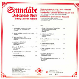 CD Jodlerklub Lyss, SQ Echo vom Seeland Lyss, LK Bündnerfründe Ammerzwil - Senneläbe