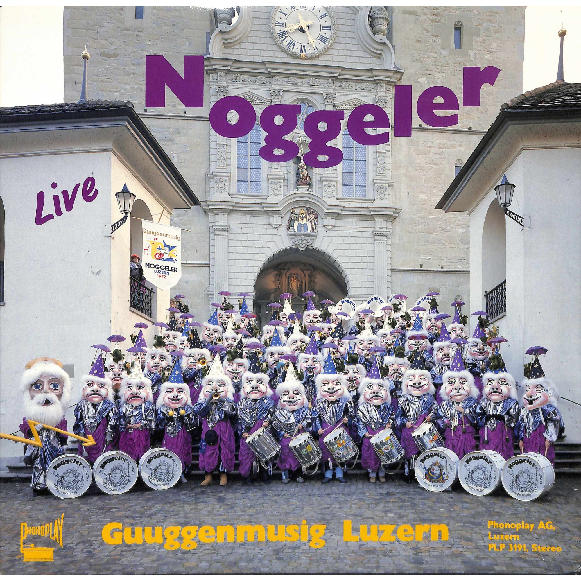 CD Noggeler Guuggenmusig luzern Live - 1989 CD Noggeler Guuggenmusig luzern Live - 1989