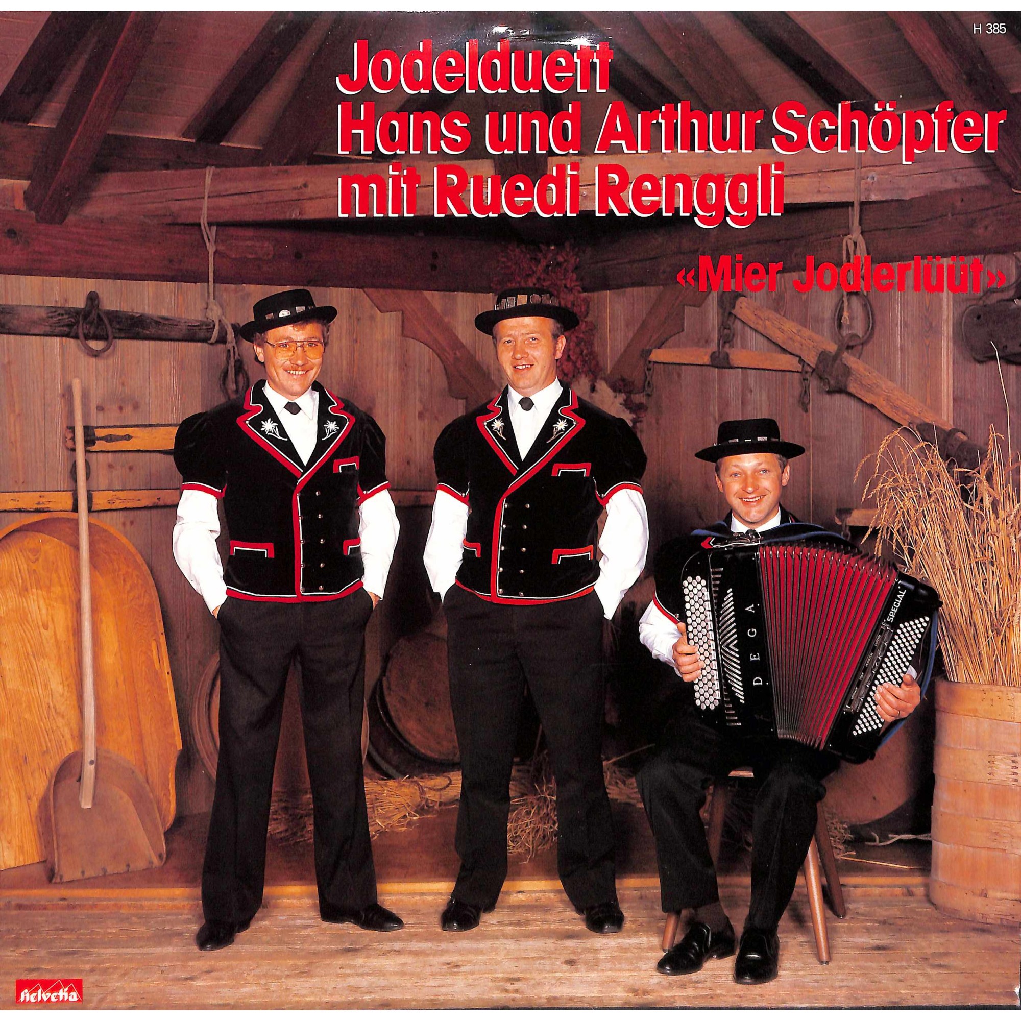 CD Jodelduett Hans und Arthur Schöpfer mit Ruedi Renggli - Mier Jodlerlüüt - 1986 CD Jodelduett Hans und Arthur Schöpfer mit Ruedi Renggli - Mier Jodlerlüüt - 1986