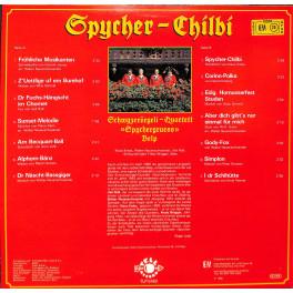 CD Schwyzerörgeli-Quartett Spychergruess Belp - Spycher-Chilbi - 1986