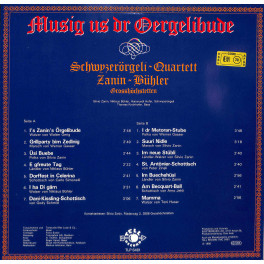 CD Schwyzerörgeli-Quartett Zanin-Bühler - Musig us dr Oergelibude - 1986