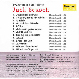 CD-Kopie: D'Wält dreht sich witer - Jack Beusch