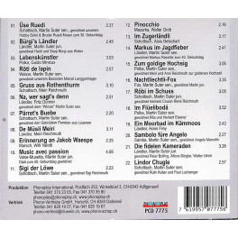 CD-Kopie: Gruss aus Rothenturm - Akkordeonduo Martin Suter jun. und sen.