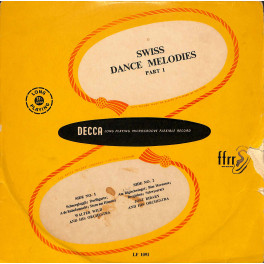 CD Walter Wild and his Orchestra / Jost Ribary and his Orchestra - Swiss Dance Melodies Part. I