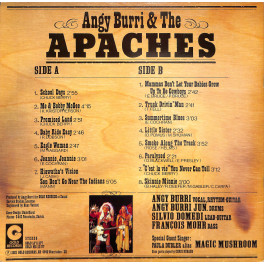 CD: Angy Burri & The Apaches