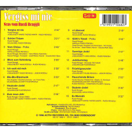 CD Kopie: Vergiss mi nie - Neus vom Ruedi Renggli