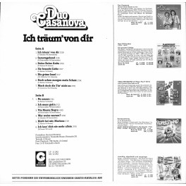 CD Duo Casanova - Ich träum' von Dir