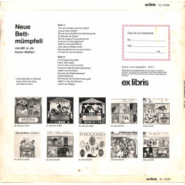 LP + CD: Bettmümpfeli - D'Karen Meffert verzellt für die Chline - 1969