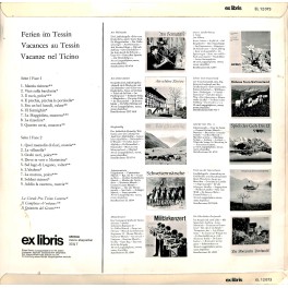 Occ.-LP Vinyl: Ferien im Tessin - Vacances au Tessin - Vacanze nel Ticino, diverse Occ.-LP Vinyl: Ferien im Tessin - Vacances au Tessin - Vacanze nel Ticino, diverse