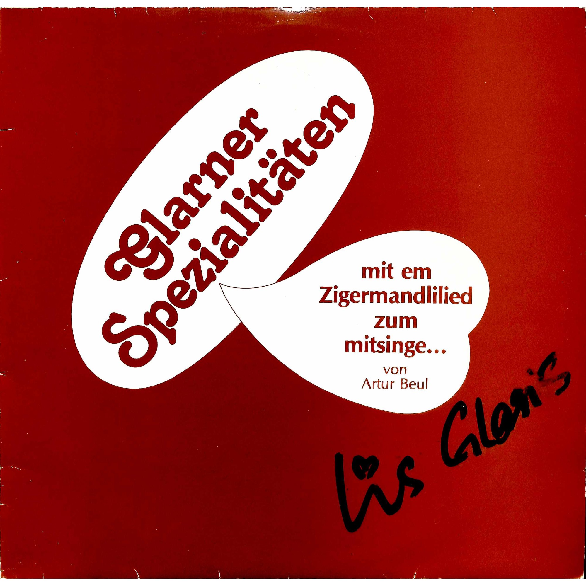 CD-Kopie von Vinyl: Glarner Spezialitäten - Lis Glaris mit ihrer Orig. Huusmusig & Gäste CD-Kopie von Vinyl: Glarner Spezialitäten - Lis Glaris mit ihrer Orig. Huusmusig & Gäste
