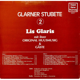 CD-Kopie von Vinyl: Glarner Spezialitäten - Lis Glaris mit ihrer Orig. Huusmusig & Gäste
