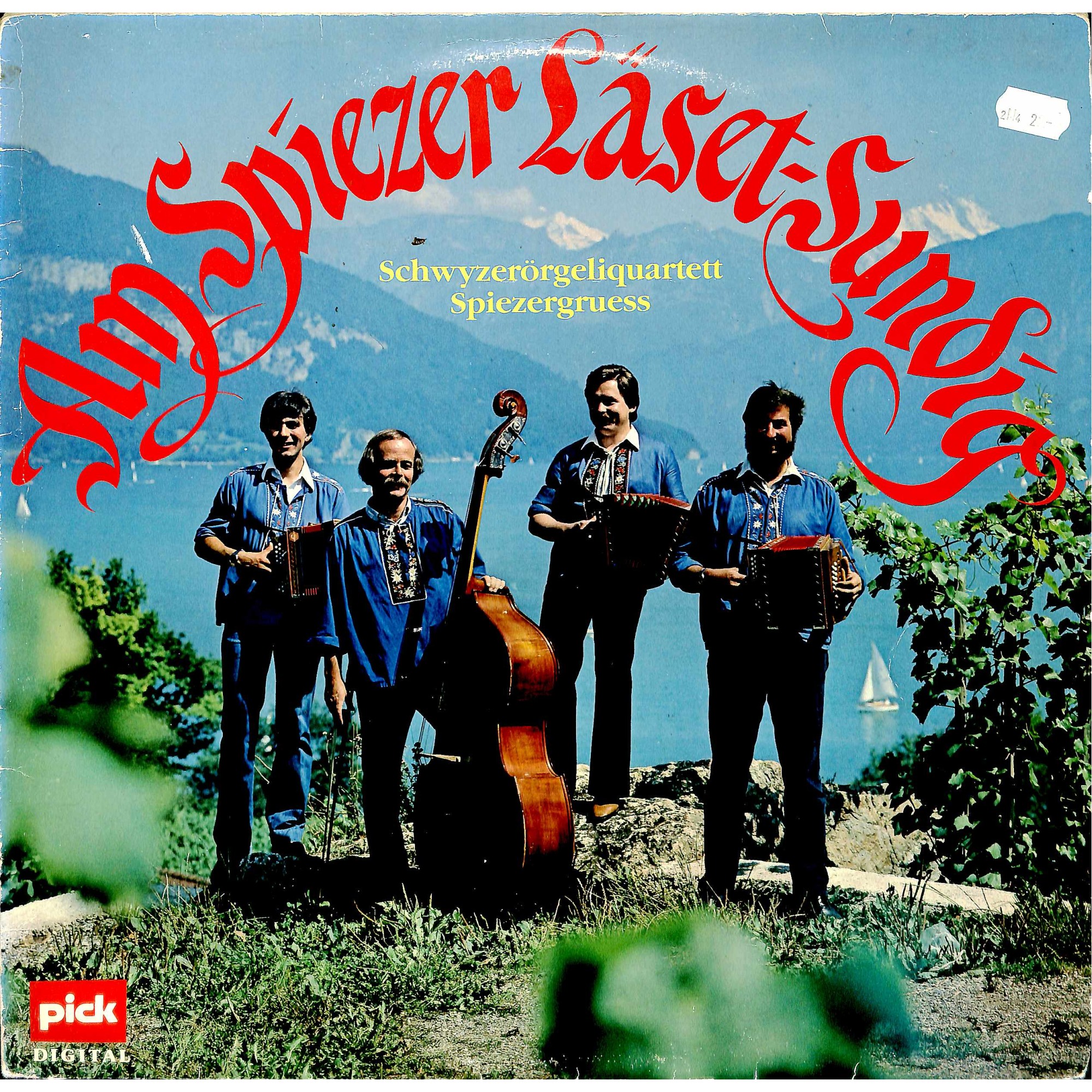 CD-Kopie von Vinyl: Am Spiezer Läset-Sundig - SQ Spiezergruess - 1982 CD-Kopie von Vinyl: Am Spiezer Läset-Sundig - SQ Spiezergruess - 1982