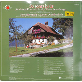 CD-Kopie von Vinyl: So tönt's bi üs - JD Rosmarie Stucki-Walter Leuenberger - 1985
