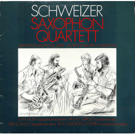 CD-Kopie von Vinyl: Schweizer Saxophon Quartett