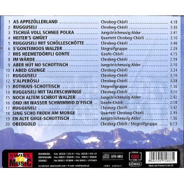 CD-Kopie: Zom Jubiläum - Chrobeg-Chörli Gonten CD-Kopie: Zom Jubiläum - Chrobeg-Chörli Gonten