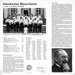 CD-Kopie von Vinyl: Ostschweizer Blasorchester - Heinrich Steinbeck-Konzert