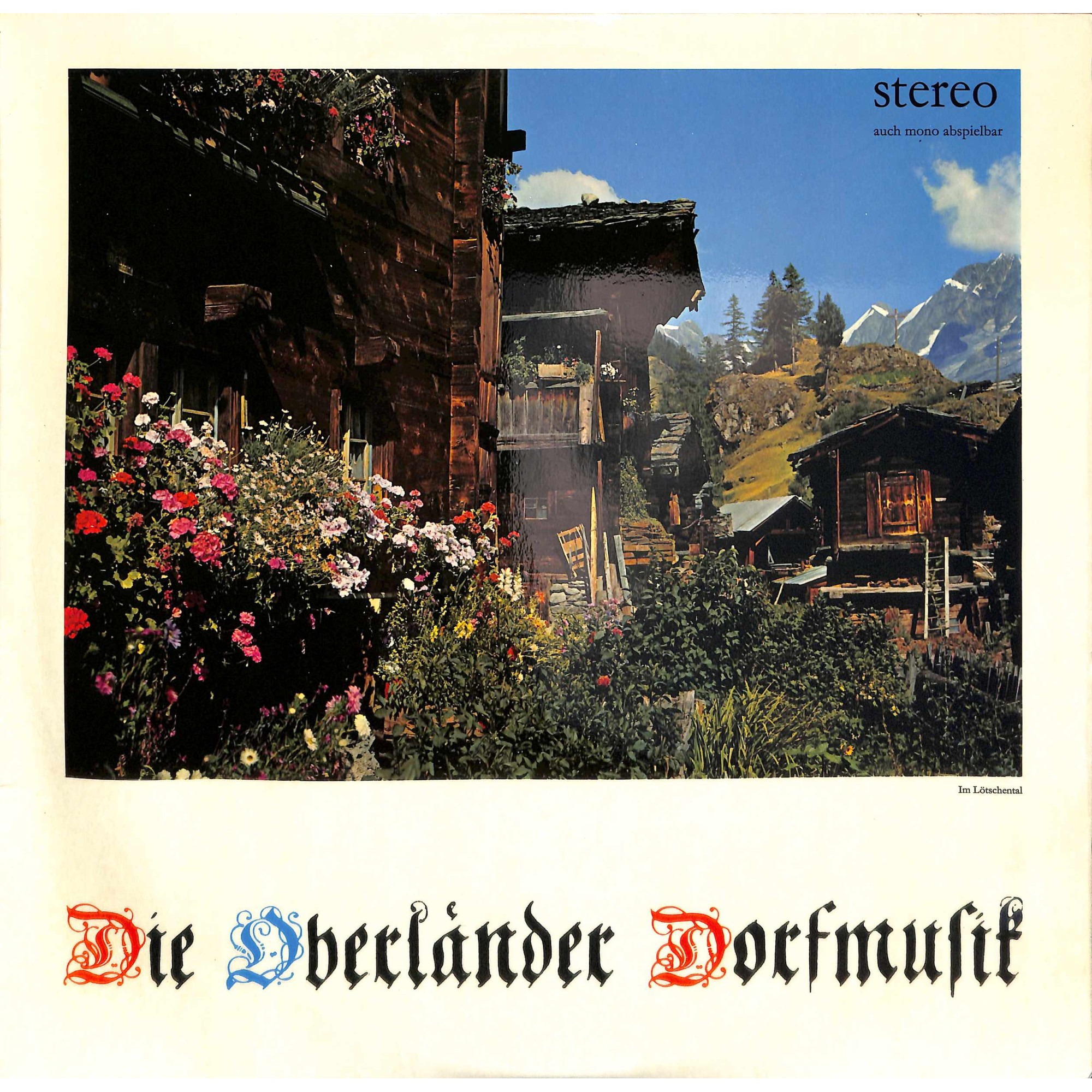 Occ.-LP Vinyl: Die Oberländer Dorfmusik Occ.-LP Vinyl: Die Oberländer Dorfmusik