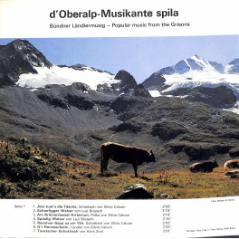 CD-Kopie von Vinyl: LK LT SD Oberalp Chur - d'Oberalp-Musikante spila