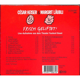 CD: Frisch geliftet - Keiser Cesar & Läubli Marg