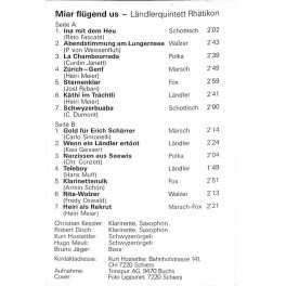 CD Ländlerquintett Rhätikon - Miar flügend us